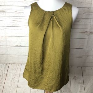 Ann Taylor Loft Forest Green Blouse